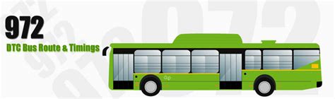 972 bus route bawana|DTC Bus 972 Timings & Route, Delhi City Bus Time Table.